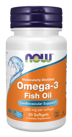 Omega 3 1000 mg (Apoyo cardiovascular) Cásulas blandas