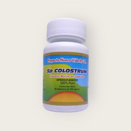 Sp Colostrum - Calostro Bovino 30 Cápsulas